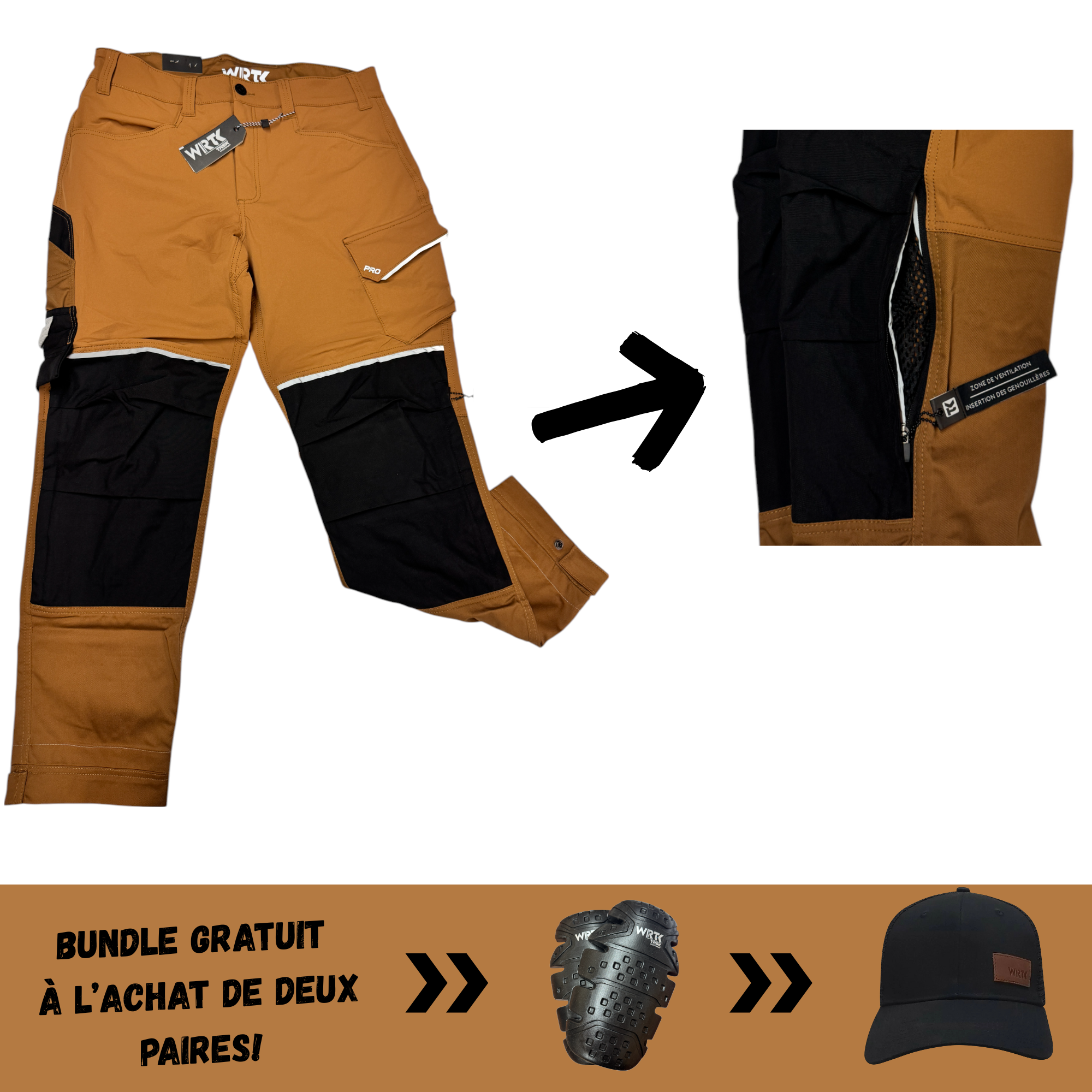 WRTK 4-WAY-STRETCH Pants (With kneepad holders)