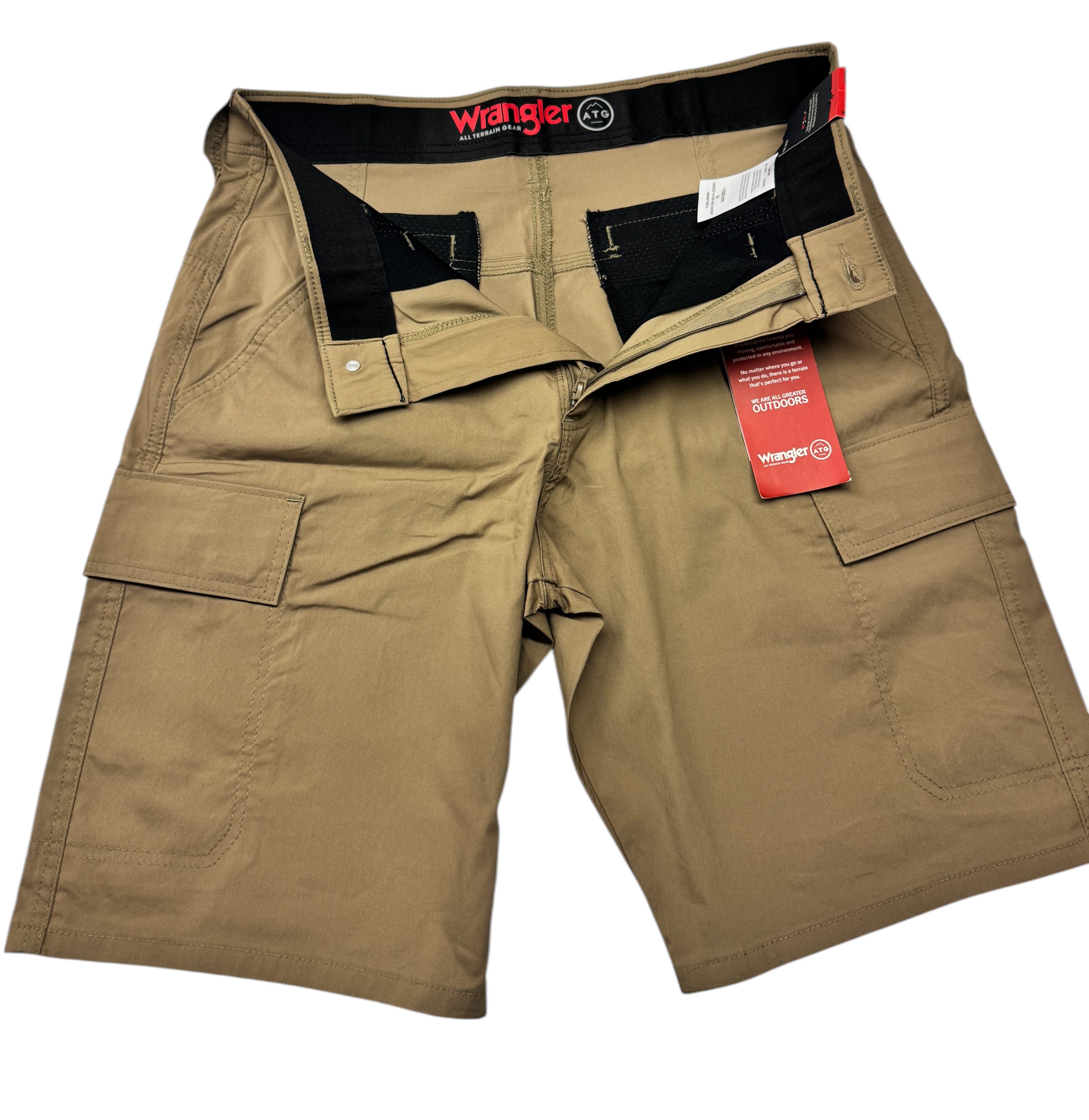 Shorts Cargo Wrangler Ultra-Stretch - Riobec 112361-GRI-30-112361-GRI-32-112361-GRI-34-112361-GRI-360-112361-GRI-380-112361-TAN-30-112361-TAN-32-112361-TAN-34-112361-TAN-360-112361-TAN-380