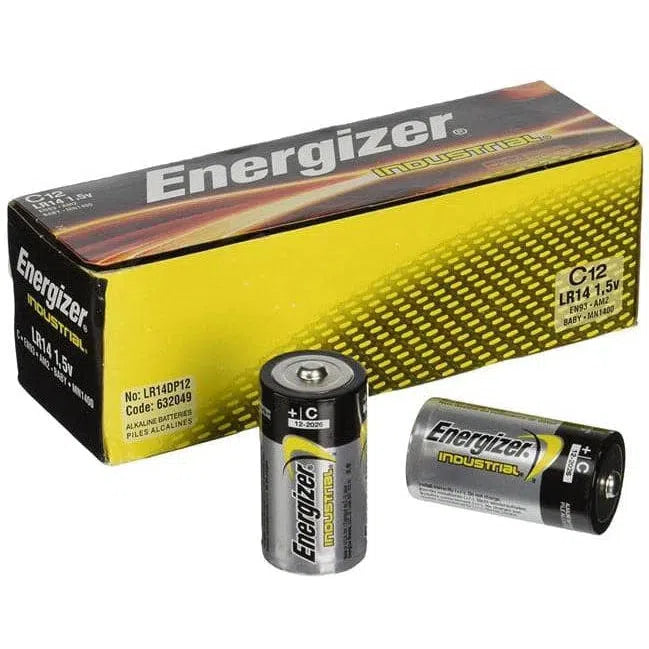 Energizer C batteries - (12/pkg)