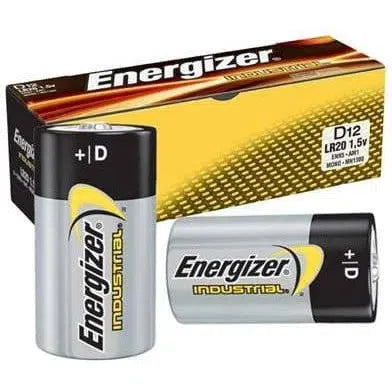 Energizer D batteries - (12/pkg)