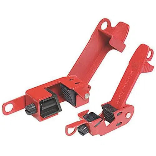Locking device for circuit breakers