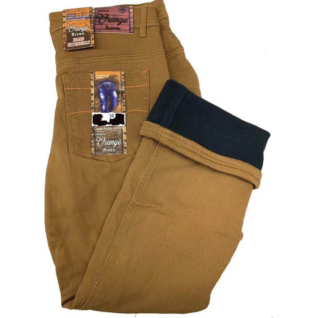 OrangeRiver Lined Stretch Work Jeans