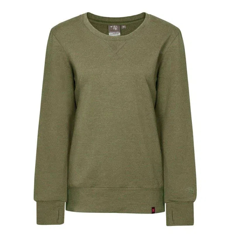 Cotton-knit round-neck sweater - PF467
