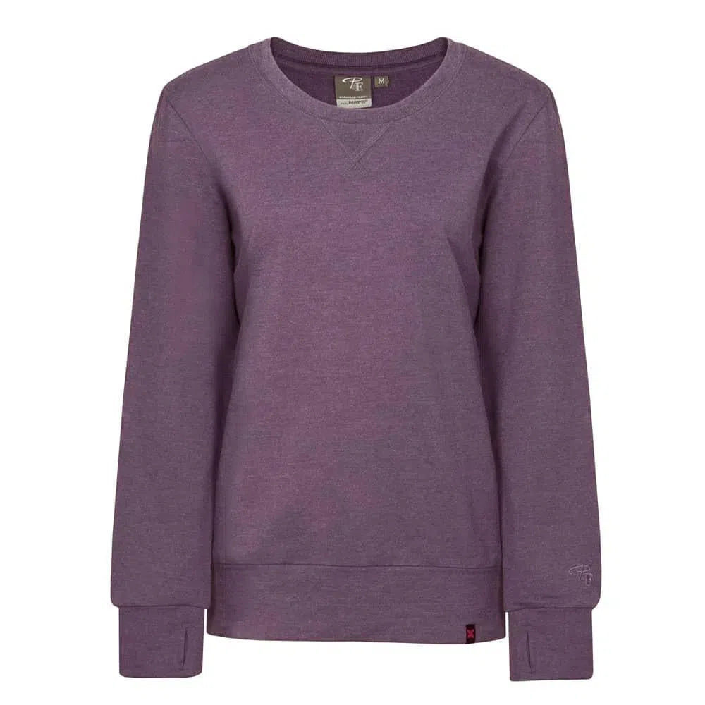 Cotton-knit round-neck sweater - PF467
