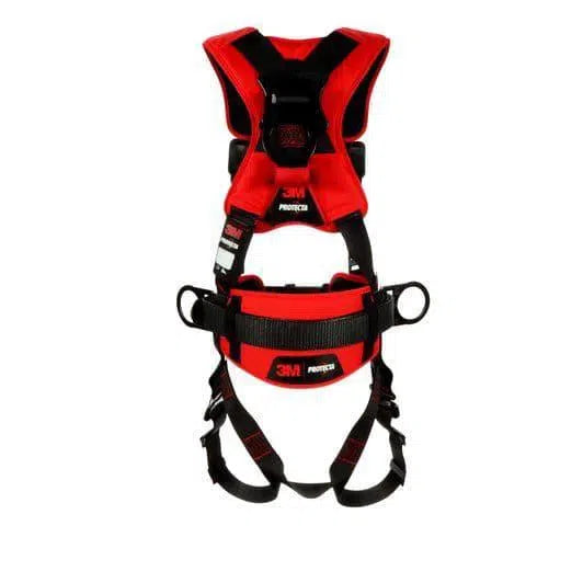 Safety harness for nail bags (Quick-release fasteners)