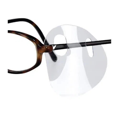 Economical side shield for glasses