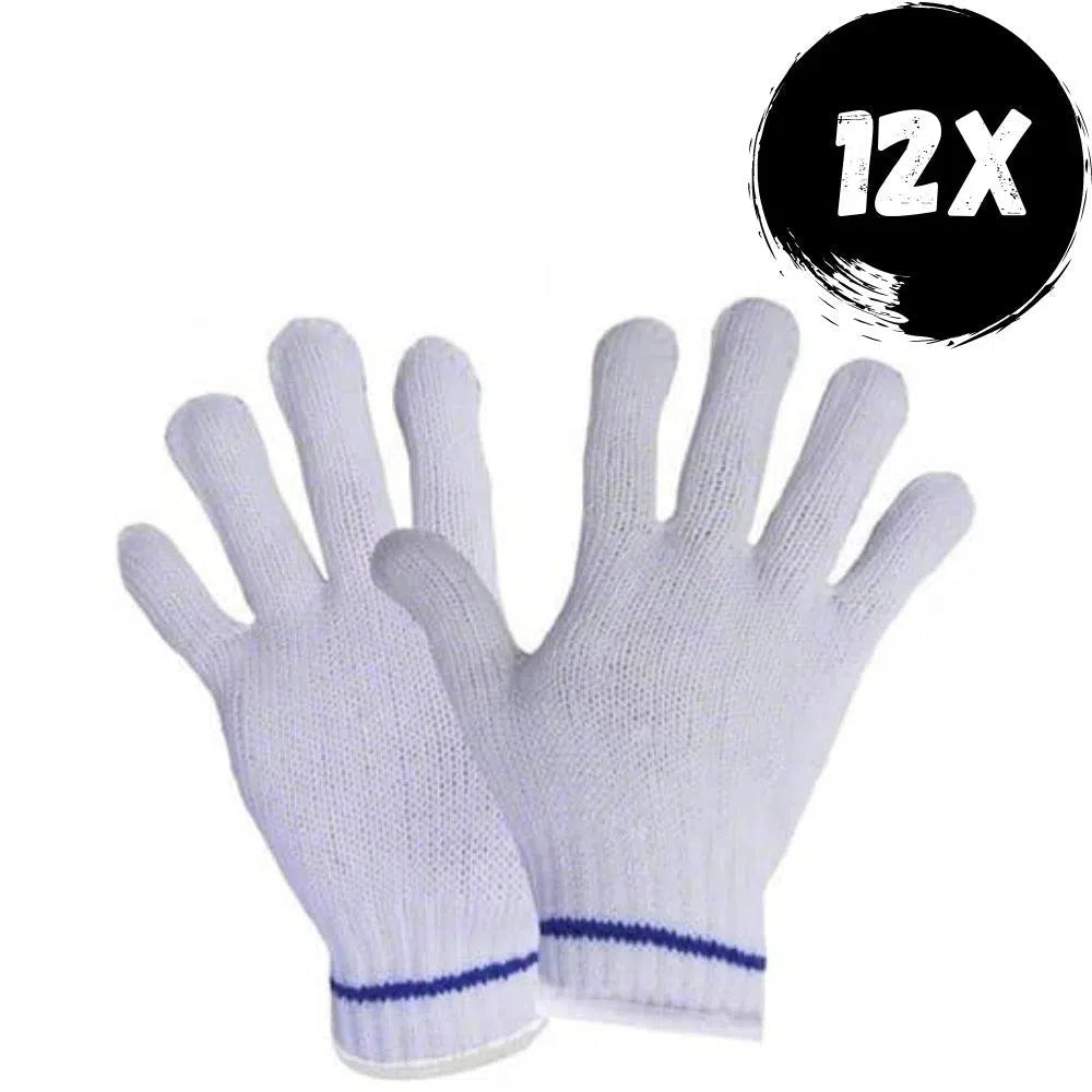 100% polyester knit gloves (Dozen)