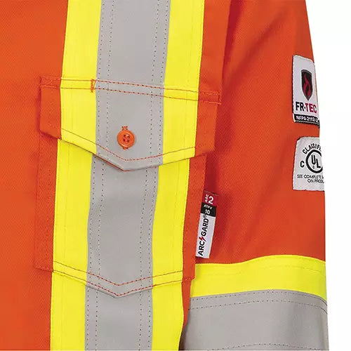 Chemise FR-Tech Arc Flash Orange Riobec