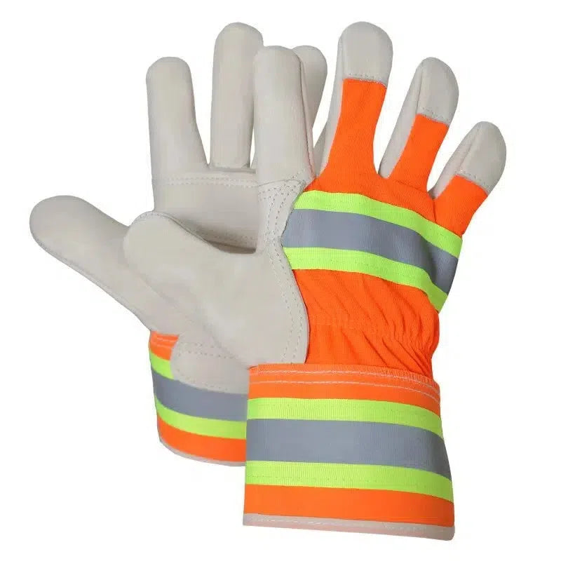 High-Visibility leather gloves