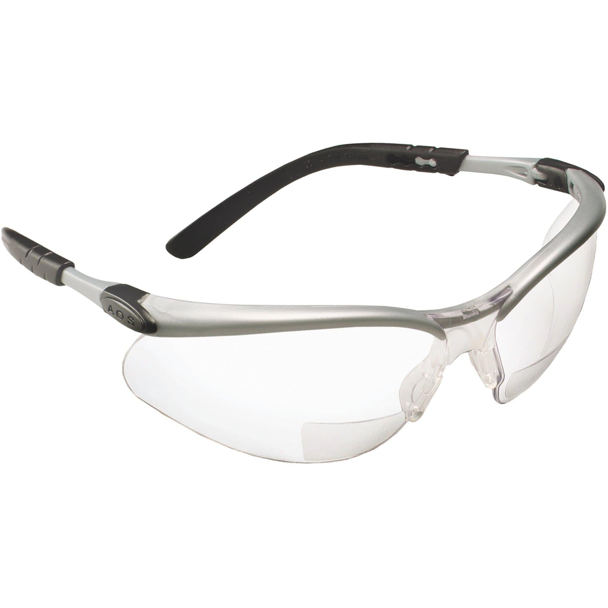 3M safety glasses with reading glasses