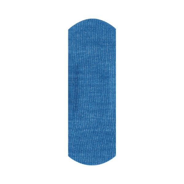 Pansements en tissu bleus DÉTECTABLES (100x)