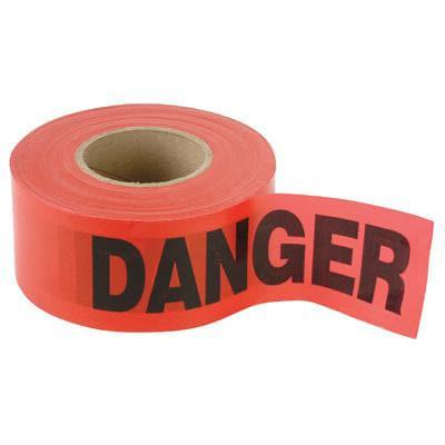 DANGER" barricade tape